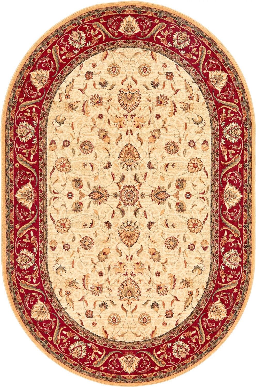 Kusový koberec Omega Aries Jasny Rubin Ovál 170x235 ovál cm
