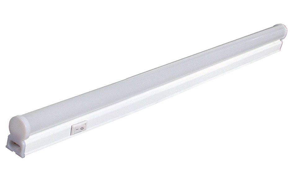 LED 9W nadpájateľné svietidlo+vypínač T5/9W/600/2835/4000K