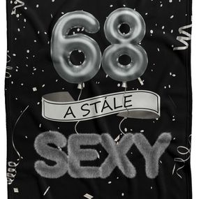 Deka Stále sexy – Čierna (vek: 68, Podšitie baránkom: NE)